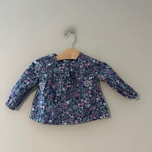 $11 ADD ON baby gap floral blouse 12-18M Zara Mayoral Rylee + Cru Katie‎ Quinn